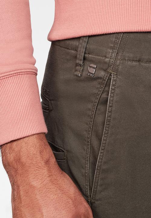 G-STAR - Vetar slim fit chino - asfalt