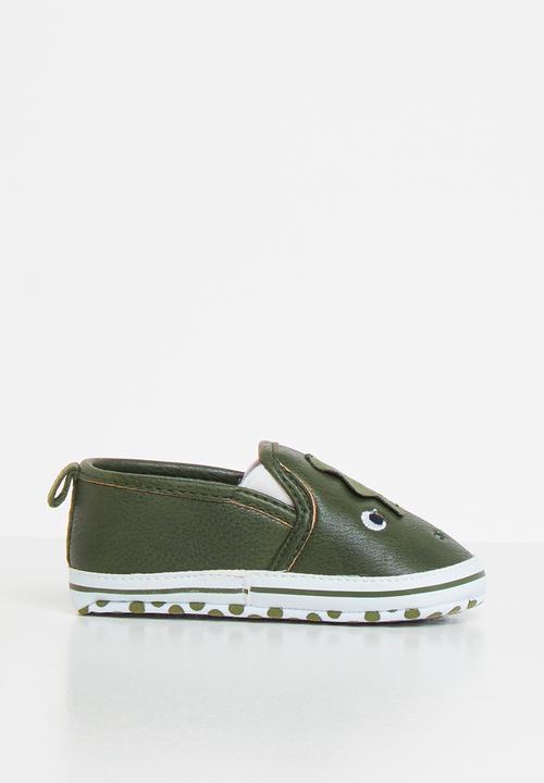 Pop Candy - Baby slip on shoe - green