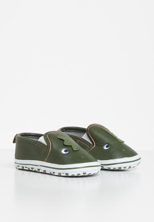 Pop Candy - Baby slip on shoe - green