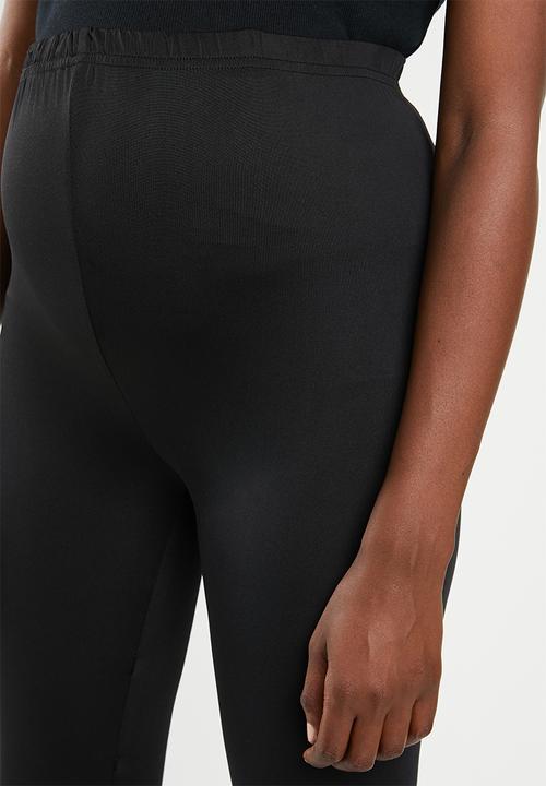 New Look - Maternity 2 pack print & plain leggings - multi 