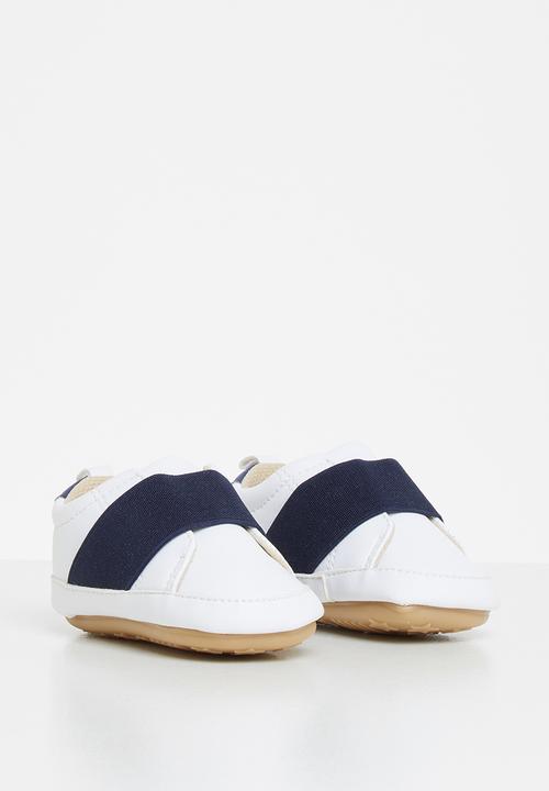 Pop Candy - Baby slip on - white/navy