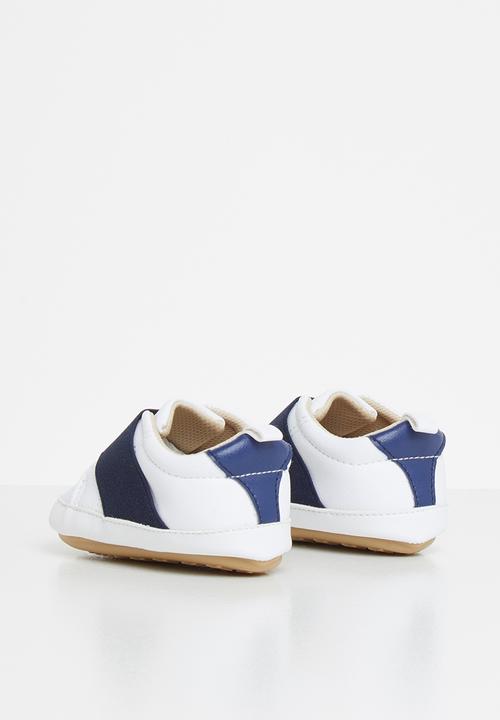 Pop Candy - Baby slip on - white/navy