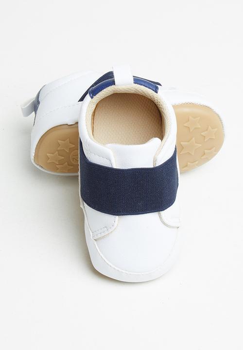 Pop Candy - Baby slip on - white/navy