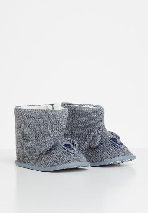 Pop Candy - Puppy booties - grey
