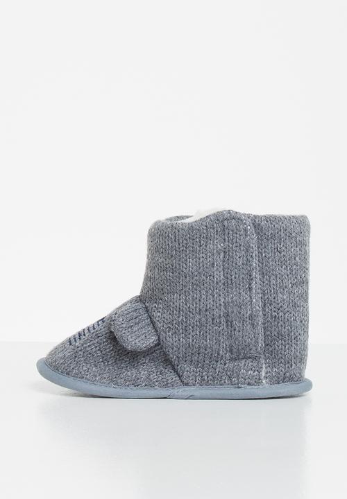 Pop Candy - Puppy booties - grey