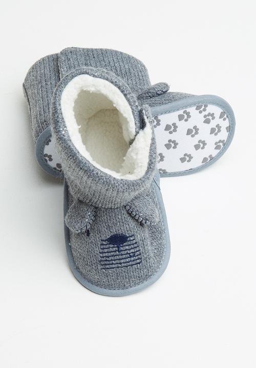 Pop Candy - Puppy booties - grey