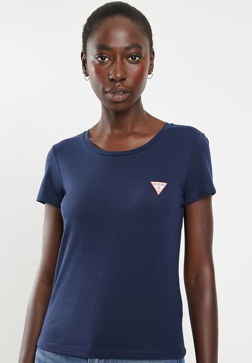 GUESS - Baby crew logo tee - navy