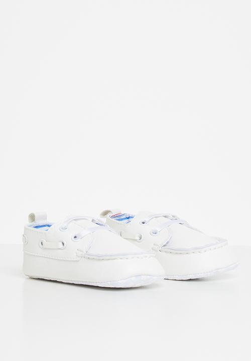 Pop Candy - Baby boat shoe - white