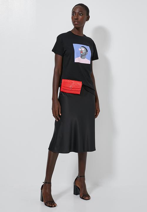 Superbalist - Printed tee - black 