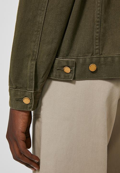 Superbalist - Denim trucker jacket - khaki