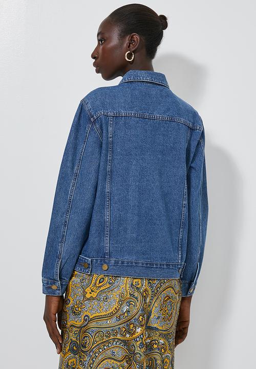 Superbalist - Denim trucker jacket - blue 