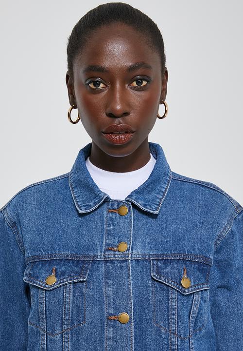 Superbalist - Denim trucker jacket - blue 