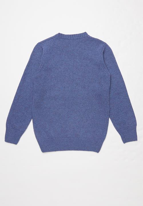 Rebel Republic - Wool blend jersey - blue