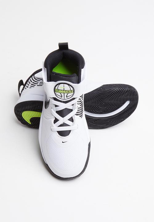 Nike - Team hustle 9 (ps) - white & black