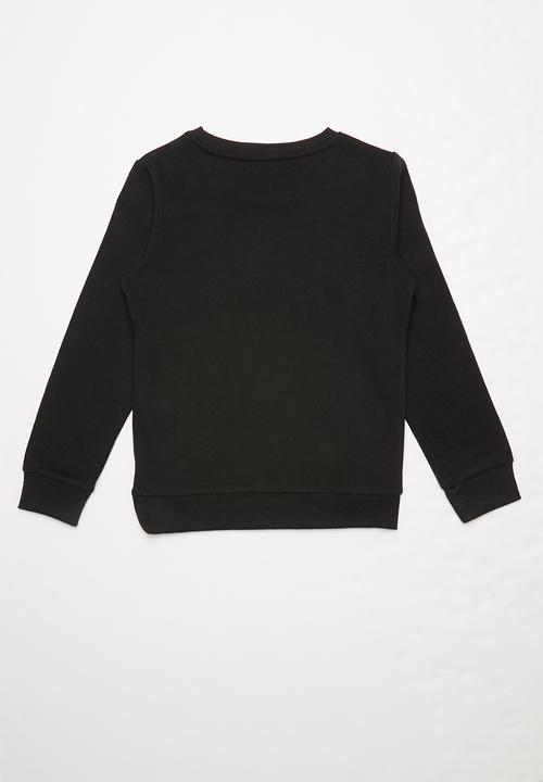 MINOTI - Dazed print sweatshirt - black