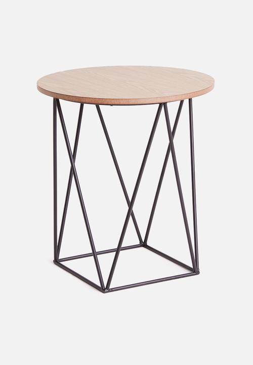 Sixth Floor - Wella side table - brown