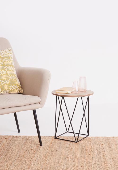 Sixth Floor - Wella side table - brown