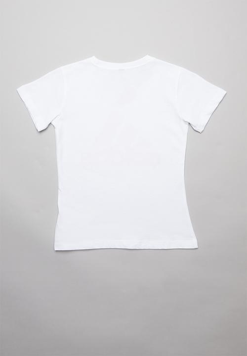adidas Performance - Short sleeve tee - white & pink