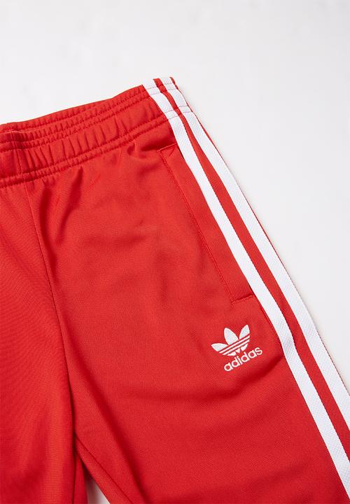 adidas Originals - Superstar suit - red & white