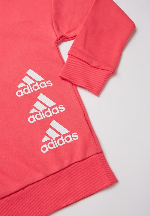 adidas Performance - Tween long sleeve crew - red