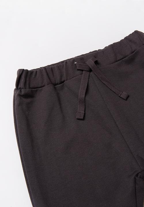 MINOTI - Sweatshirt & jog pant set - charcoal & grey 