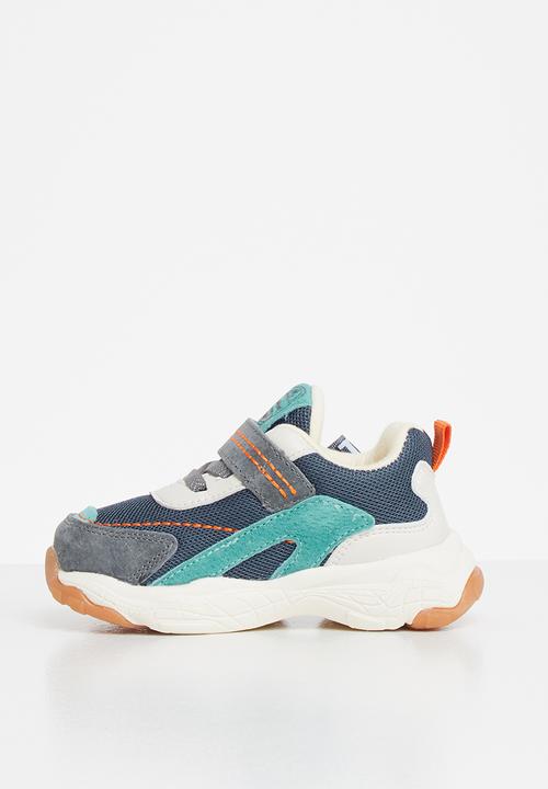 Pop Candy - Boys sneaker - white/navy