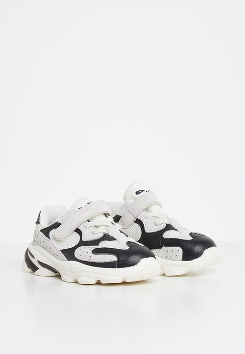 Pop Candy - Boys sneaker - black & white
