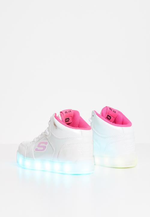 Skechers - Girls light-up e-pro - white