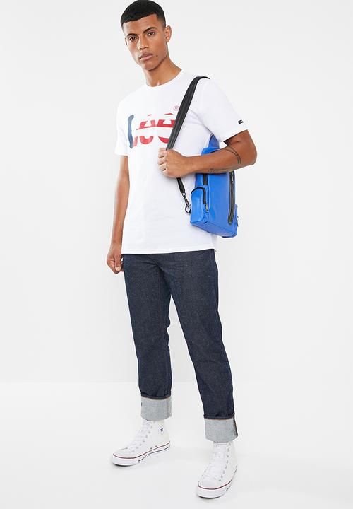 Lee  - American logo tee - white