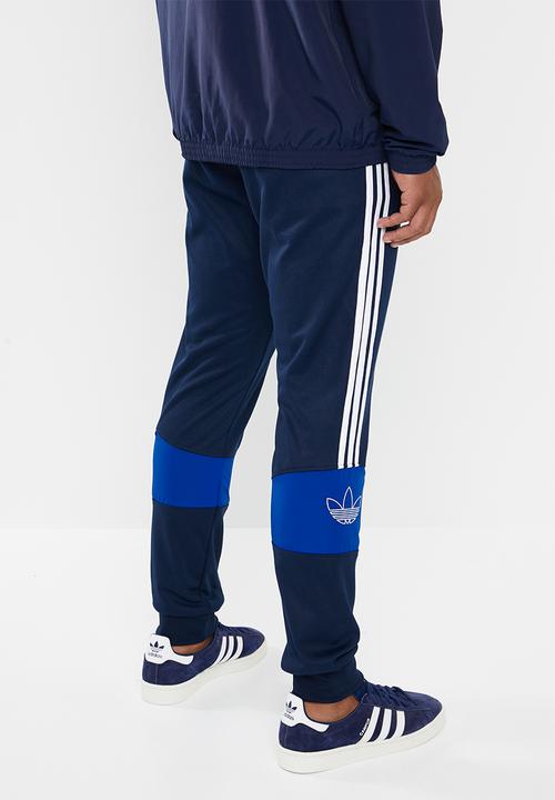 adidas Originals - Bandrix tracksuit pants - navy & white