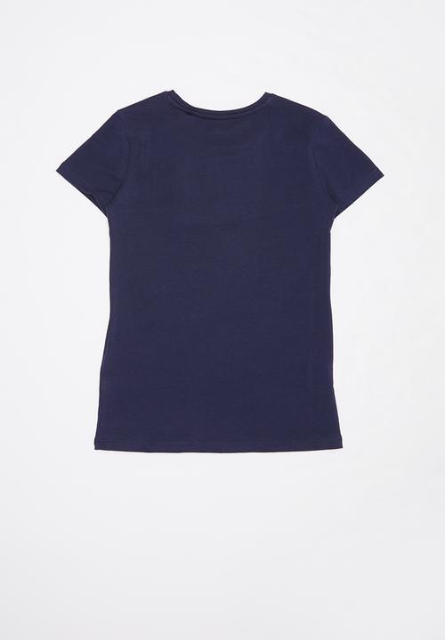 GUESS - Short sleeve varsha quatro tee - navy
