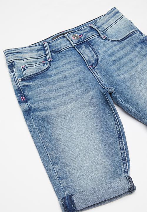 GUESS - Teens denim short - blue