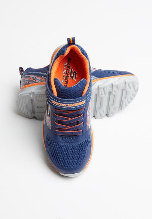 Skechers - Hypno-flash tremblers - blue & orange