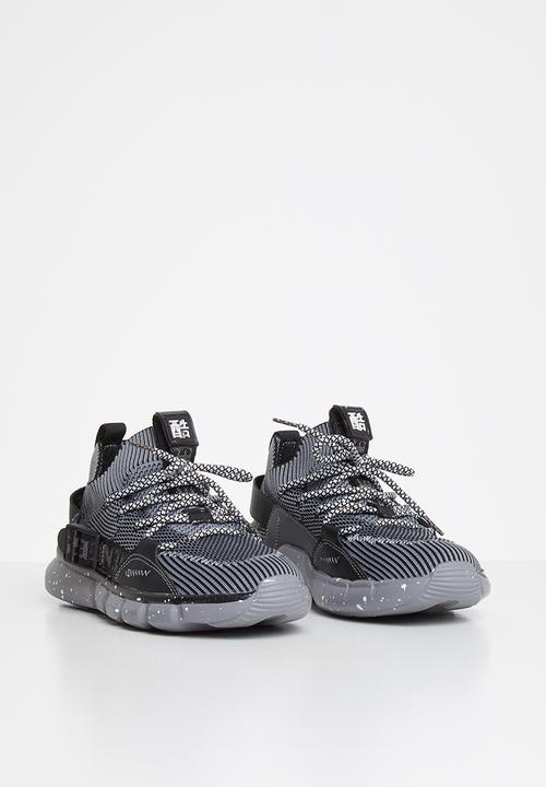 Pop Candy - Boys sneaker - - black & grey