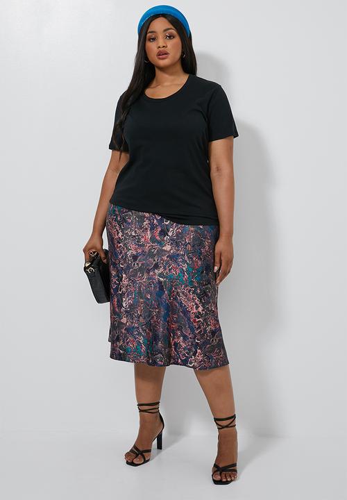 Superbalist - Bias cut slip skirt - multi