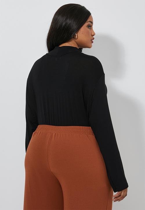 Superbalist - Single rib poloneck (plus) - black