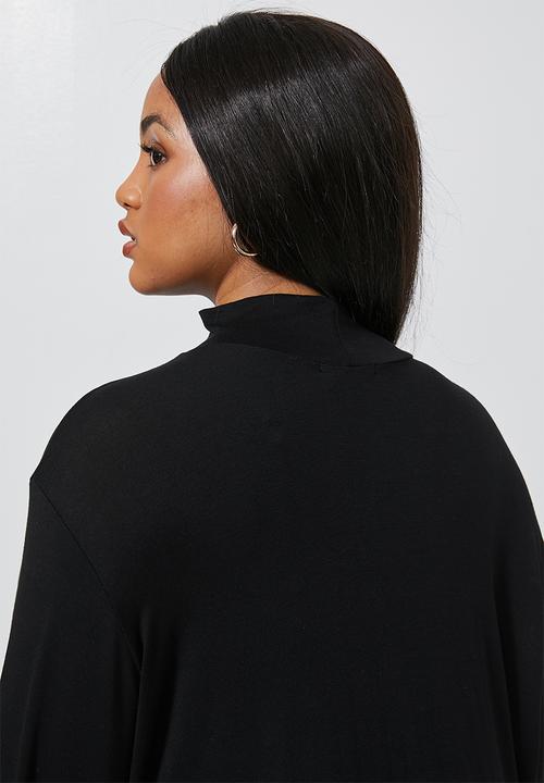 Superbalist - Single rib poloneck (plus) - black