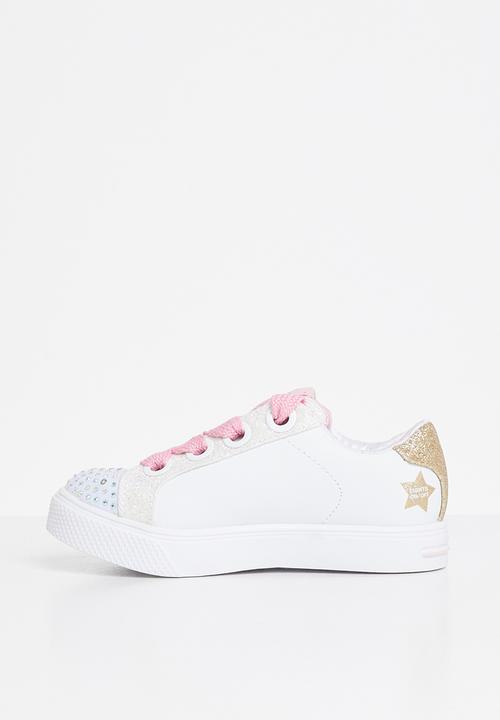 Skechers - Girls twinkle breeze 2.0 - white & pink