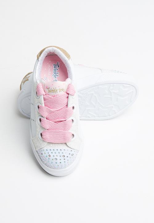 Skechers - Girls twinkle breeze 2.0 - white & pink