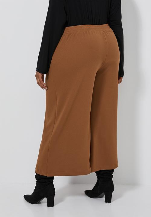 Superbalist - Wide leg culottes - tan