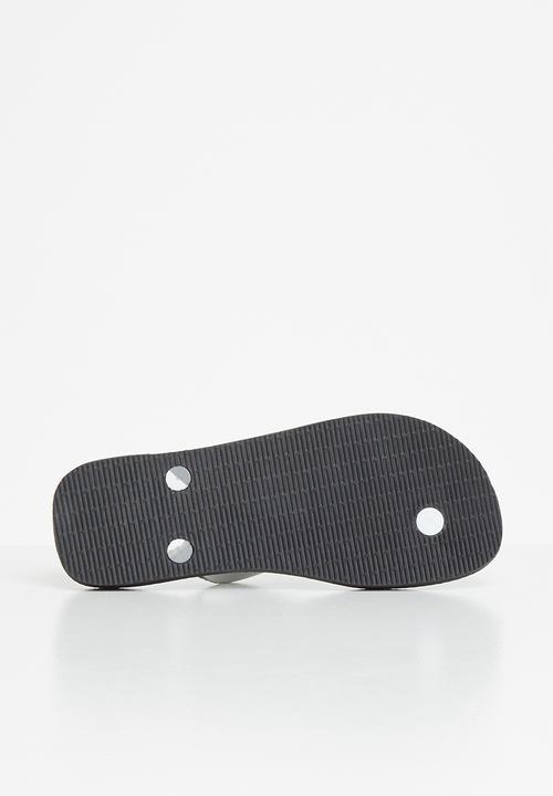 Havaianas - Kids top mix flip flop - black/steel grey