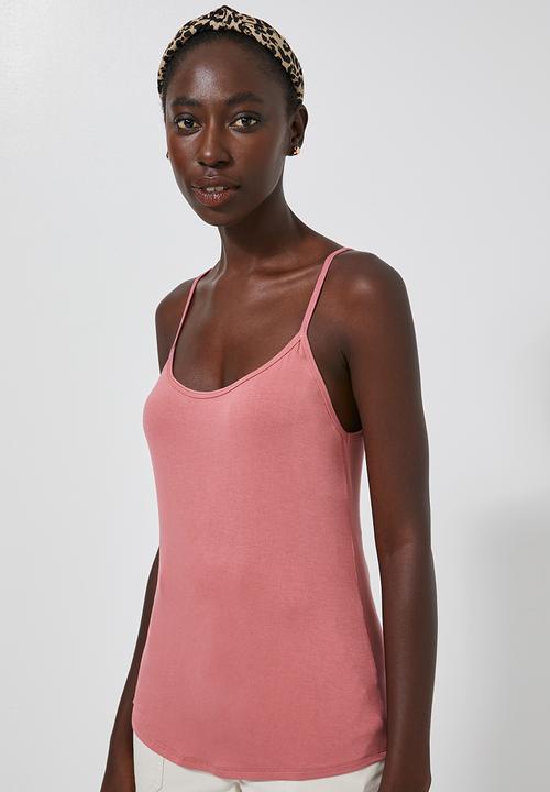 Superbalist - Plain cami - dusty pink