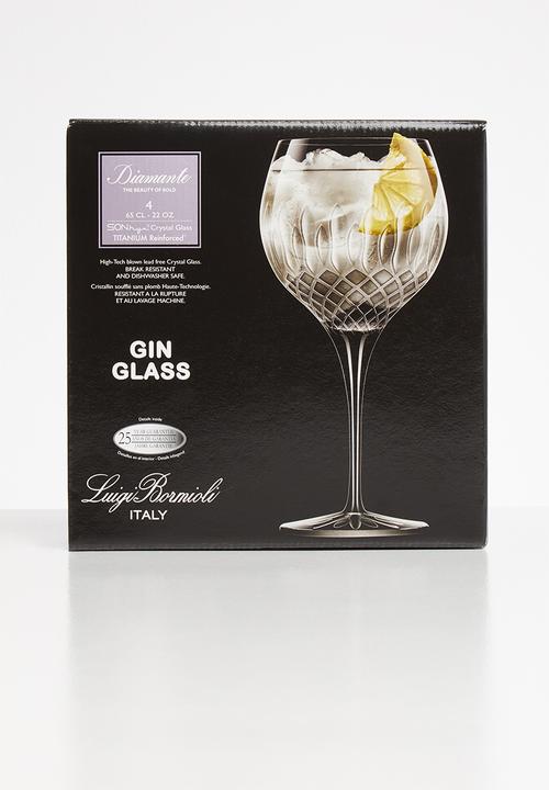 Luigi Bormioli - Luigi bormioli diamante gin glass 650ml 4pk