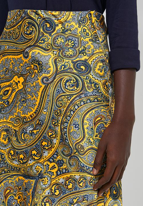 Superbalist - Bias midi slip skirt - multi 