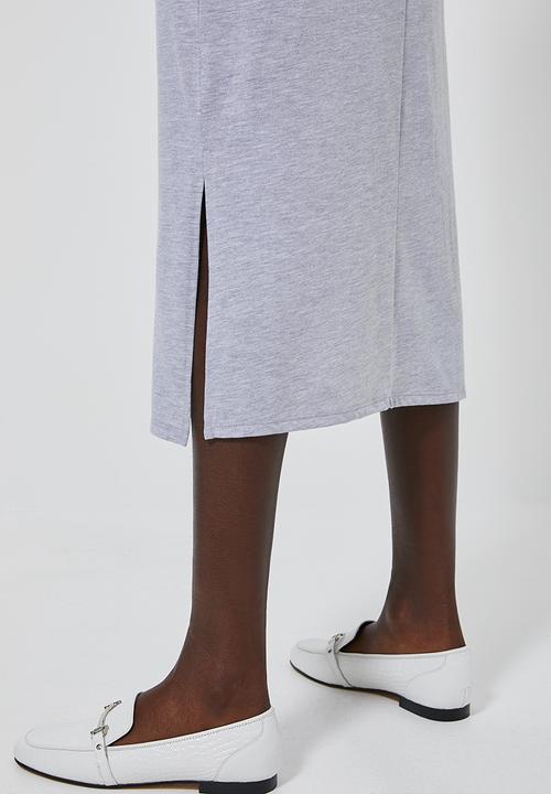 Superbalist - Knit strappy dress - grey 
