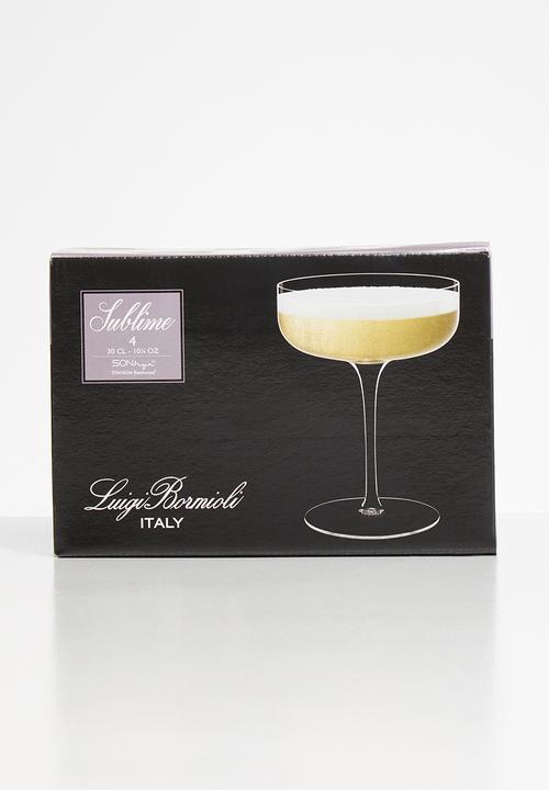 Luigi Bormioli - Luigi bormioli sublime saucer champ 300 ml 4 pk