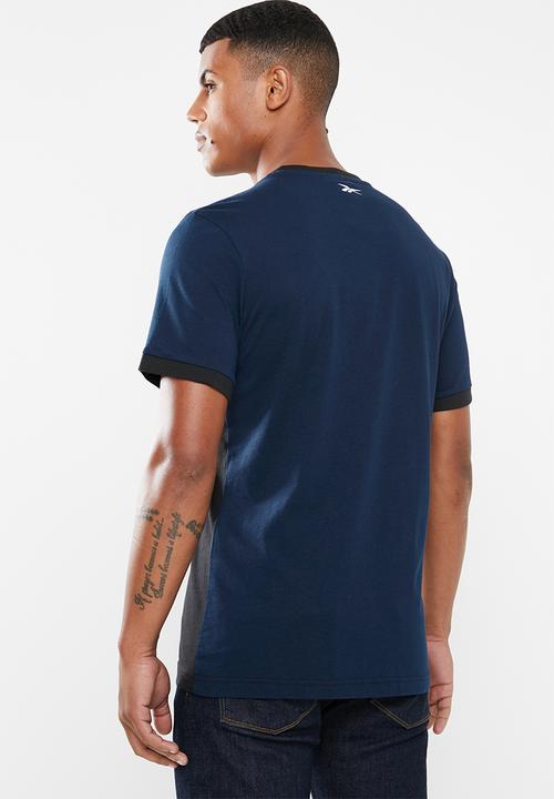 Reebok - Training essentials blocked short sleeve tee - multi
