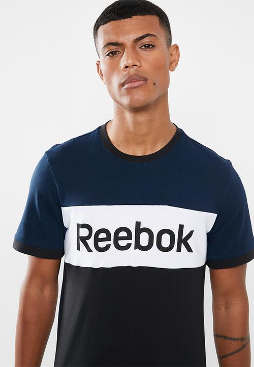 Reebok - Training essentials blocked short sleeve tee - multi
