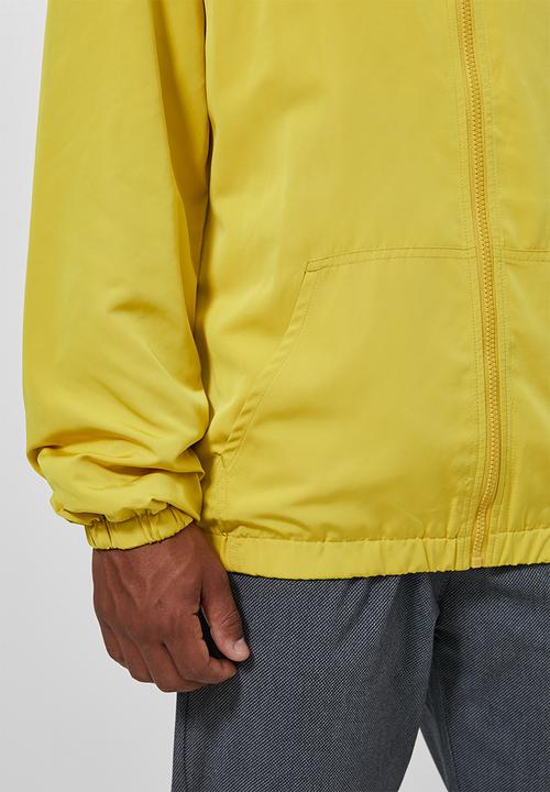 Superbalist - Basic zip through windbreaker - yellow