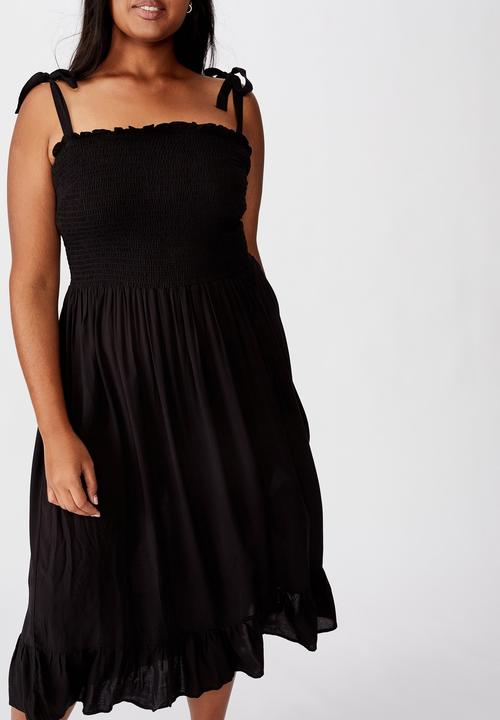 cotton on black dresses
